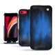 Custodia in pelle Apple iPhone SE (2020) - Bleu Patine