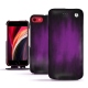 Housse cuir Apple iPhone SE (2020) - Violet Patine