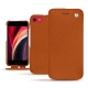 Housse cuir Apple iPhone SE (2020) - Orange vibrant