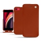 Housse cuir Apple iPhone SE (2020) - Orange Veggie