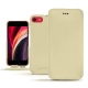 Apple iPhone SE (2020) leather case - Beige PU