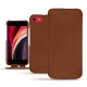Housse cuir Apple iPhone SE (2020) - Marron PU
