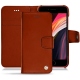 Apple iPhone SE (2020) leather case - Orange Veggie