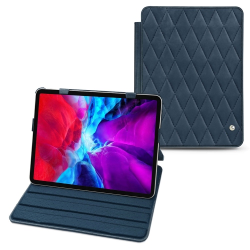Noreve custodia a ribalta verticale per iPad Pro 11''' 2020/2021Jean vintage - Couture ( Pantone #2f414f  ) 