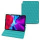 Custodia in pelle Apple iPad Pro 11" (2020) - Bleu fluo - Couture