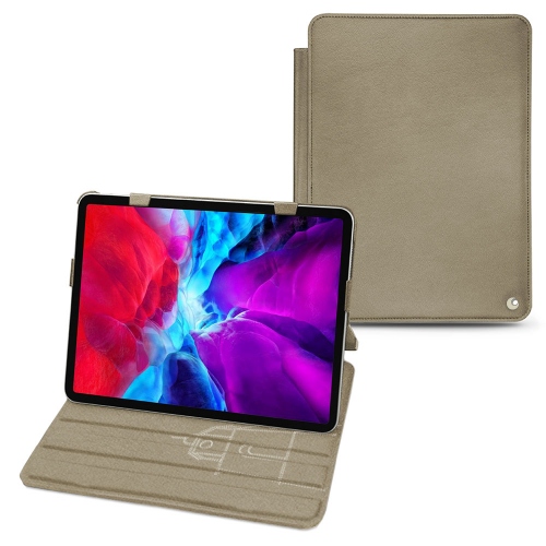 Estojo Noreve com aba vertical para iPad Pro 11'' 2020/2021Darboun sabla ( Pantone #BCB1A1 )