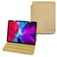 Capa em pele Apple iPad Pro 11" (2020) - Serpent sabbia