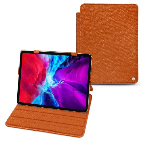 Les housses à rabat vertical Noreve pour iPad Pro 11‘’ 2020/2021Orange vibrant ( Pantone #e36b39 ) 