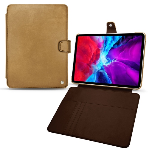 The best leather wallet covers with NoreveSable vintage ( Pantone #9b7340 ) 