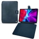 Capa em pele Apple iPad Pro 11" (2020) - Jean vintage ( Roughtcut - Pantone 285U  ) 