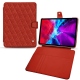 Housse cuir Apple iPad Pro 11" (2020) - Papaye - Couture ( Pantone 180C ) 