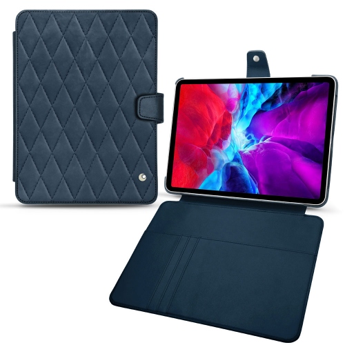 The best leather wallet covers with NoreveJean vintage - Couture ( Pantone #2f414f  ) 