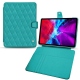 レザーケース Apple iPad Pro 11" (2020) - Bleu fluo - Couture