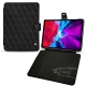 レザーケース Apple iPad Pro 11" (2020) - Negre poudro - Couture