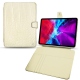 Apple iPad Pro 11" (2020) leather case - Crocodile milk
