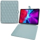 Custodia in pelle Apple iPad Pro 12.9" (2020) - Bleu ciel - Couture ( Nappa - Pantone 277C ) 