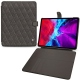 レザーケース Apple iPad Pro 12.9" (2020) - Anthracite - Couture ( Pantone 424C ) 