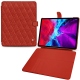Custodia in pelle Apple iPad Pro 12.9" (2020) - Papaye - Couture ( Pantone 180C ) 
