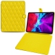 Lederschutzhülle Apple iPad Pro 12.9" (2020) - Jaune fluo - Couture