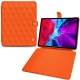 Custodia in pelle Apple iPad Pro 12.9" (2020) - Orange fluo - Couture