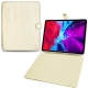 Lederschutzhülle Apple iPad Pro 12.9" (2020) - Crocodile milk