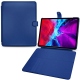 レザーケース Apple iPad Pro 12.9" (2020) - Bleu Océan PU