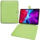 Housse cuir Apple iPad Pro 12.9" (2020) - Vert olive PU