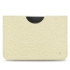 Pochette cuir Apple iPad Pro 11" (2020) - Ivoire ( Sleek P C12 - White ) 