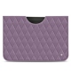 Pochette cuir Apple iPad Pro 11" (2020) - Lilas - Couture ( Nappa - Pantone 2645U ) 