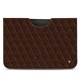 Pochette cuir Apple iPad Pro 11" (2020) - Châtaigne - Couture ( Pantone 476C ) 