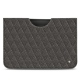 Capa em pele Apple iPad Pro 11" (2020) - Anthracite - Couture ( Pantone 424C ) 
