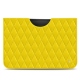 Pochette cuir Apple iPad Pro 11" (2020) - Jaune fluo - Couture