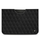Pochette cuir Apple iPad Pro 11" (2020) - Negre poudro - Couture