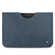 Pochette cuir Apple iPad Pro 12.9" (2020) - Jean vintage ( Roughtcut - Pantone 285U  ) 