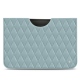 レザーケース Apple iPad Pro 12.9" (2020) - Bleu ciel - Couture ( Nappa - Pantone 277C ) 