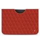 レザーケース Apple iPad Pro 12.9" (2020) - Papaye - Couture ( Pantone 180C ) 