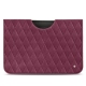 レザーケース Apple iPad Pro 12.9" (2020) - Prune vintage - Couture