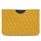 Capa em pele Apple iPad Pro 12.9" (2020) - Jaune soulèu - Couture