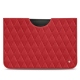 レザーケース Apple iPad Pro 12.9" (2020) - Rouge troupelenc - Couture