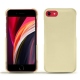 Custodia in pelle Apple iPhone SE (2020) - Beige ( Nappa - Pantone 7502C ) 