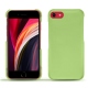 硬质真皮保护套 Apple iPhone SE (2020) - Vert olive ( Nappa - Pantone 578U ) 