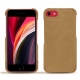 Apple iPhone SE (2020) leather cover - Sable vintage ( Roughtcut - Gaucho#57254 ) 