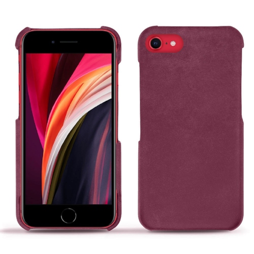 Apple iPhone SE（2020/2022）に最適なレザーケースPrune vintage ( Pantone #612434 ) 
