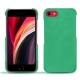 Lederschutzhülle Apple iPhone SE (2020) - Menthe vintage ( Pantone 562C ) 