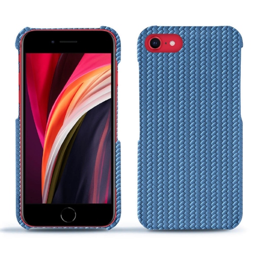 Apple iPhone SE（2020/2022）に最適なレザーケースAbaca ishia ( Pantone #395775 ) 