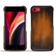Funda de piel Apple iPhone SE (2020) - Marron Patine