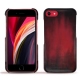 Apple iPhone SE (2020) leather cover - Rouge Patine
