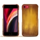 Coque cuir Apple iPhone SE (2020) - Doré Patine