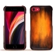 硬质真皮保护套 Apple iPhone SE (2020) - Fauve Patine