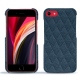 Apple iPhone SE (2020) leather cover - Indigo - Couture ( Pantone 303U ) 